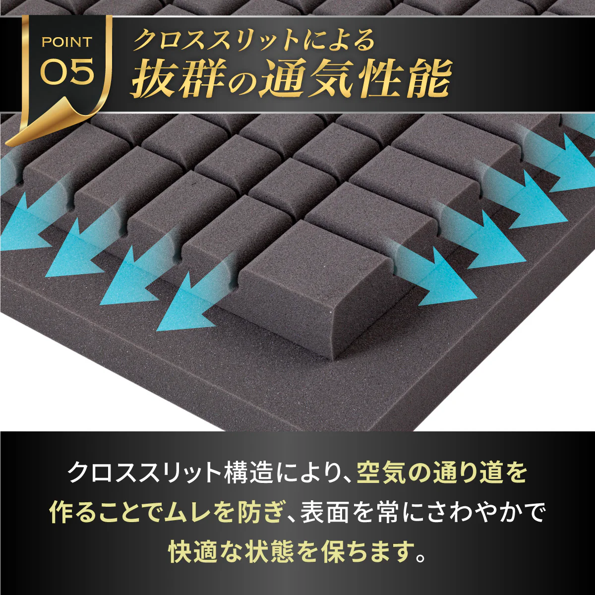 【腰をしっかりサポートする寝心地】プレミアムグランマットレス腰サポ+<三つ折り> - Image 12