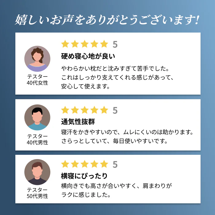 【横向き寝を考えた硬め・高め洗えるファイバーピロー】ハードファイバーピロー - Image 4