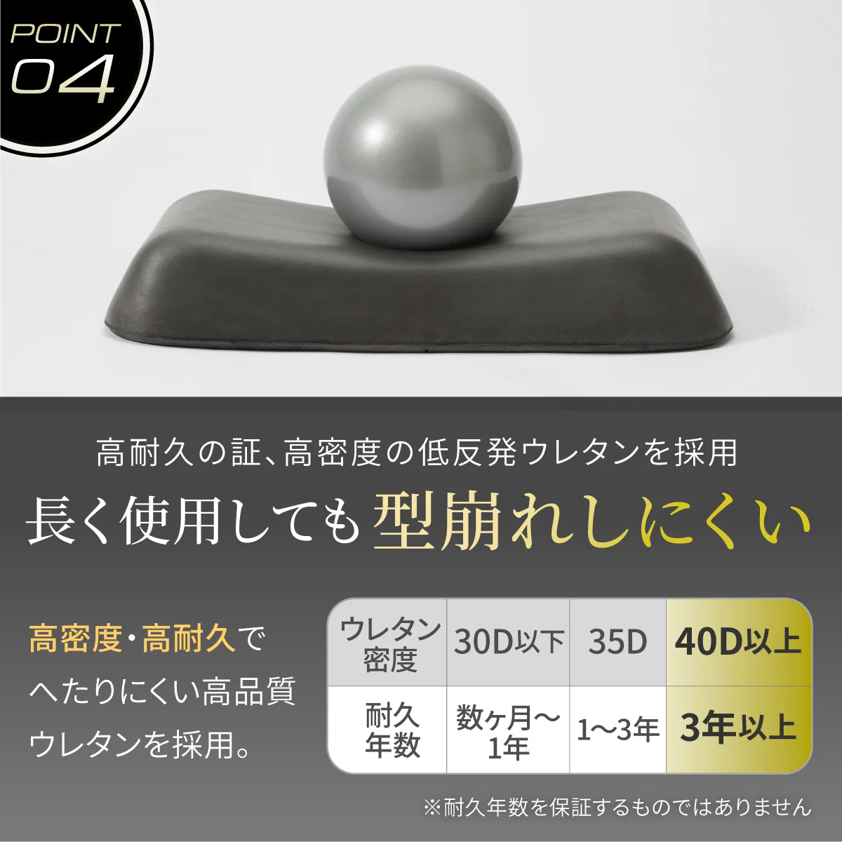 【硬め!高め!呼吸がラクになる枕】ハードフォームピロー - Image 12