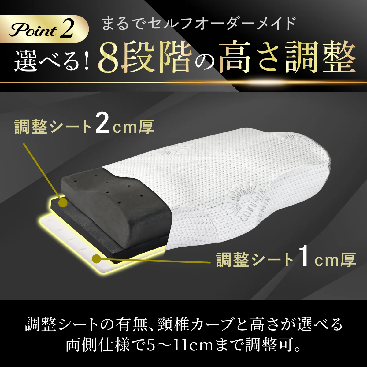 【GOKUMINのベストセラーが進化!】プレミアム低反発枕plus+ - Image 11