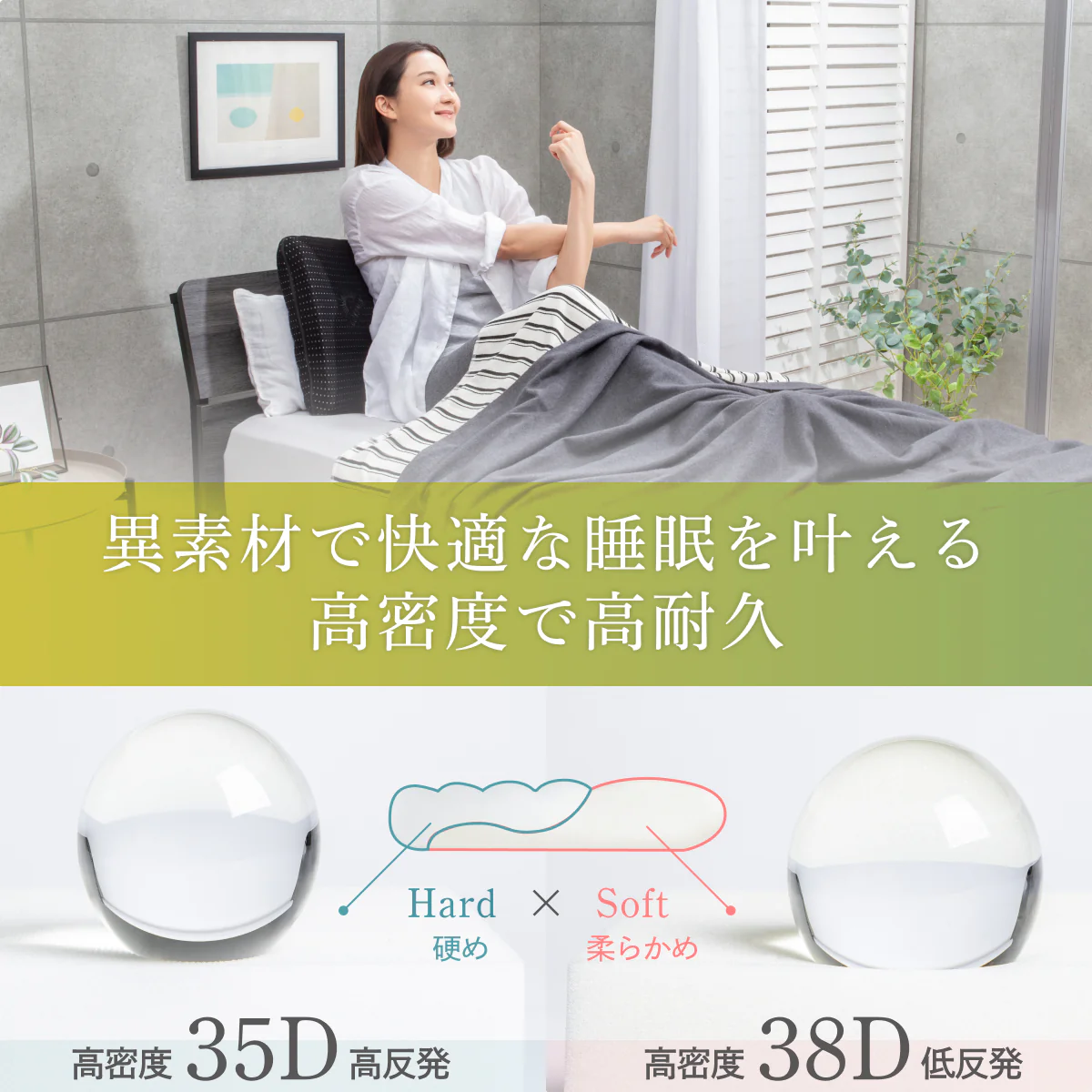 【４通りの寝心地、正しい姿勢に導く極低まくら】アルティメイトローピロー - Image 14