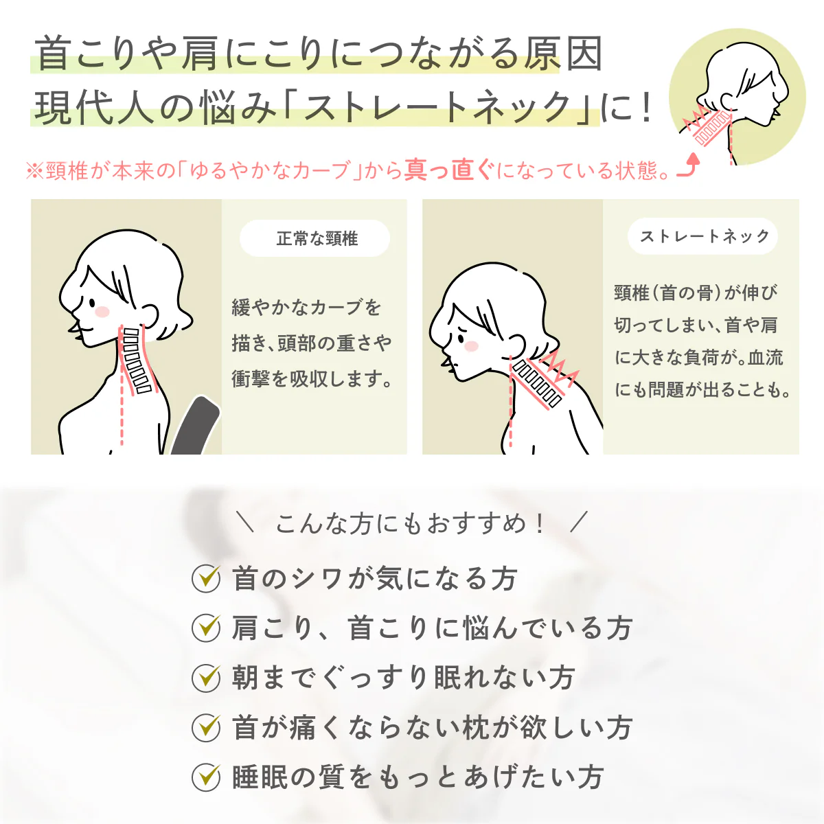 【４通りの寝心地、正しい姿勢に導く極低まくら】アルティメイトローピロー - Image 6