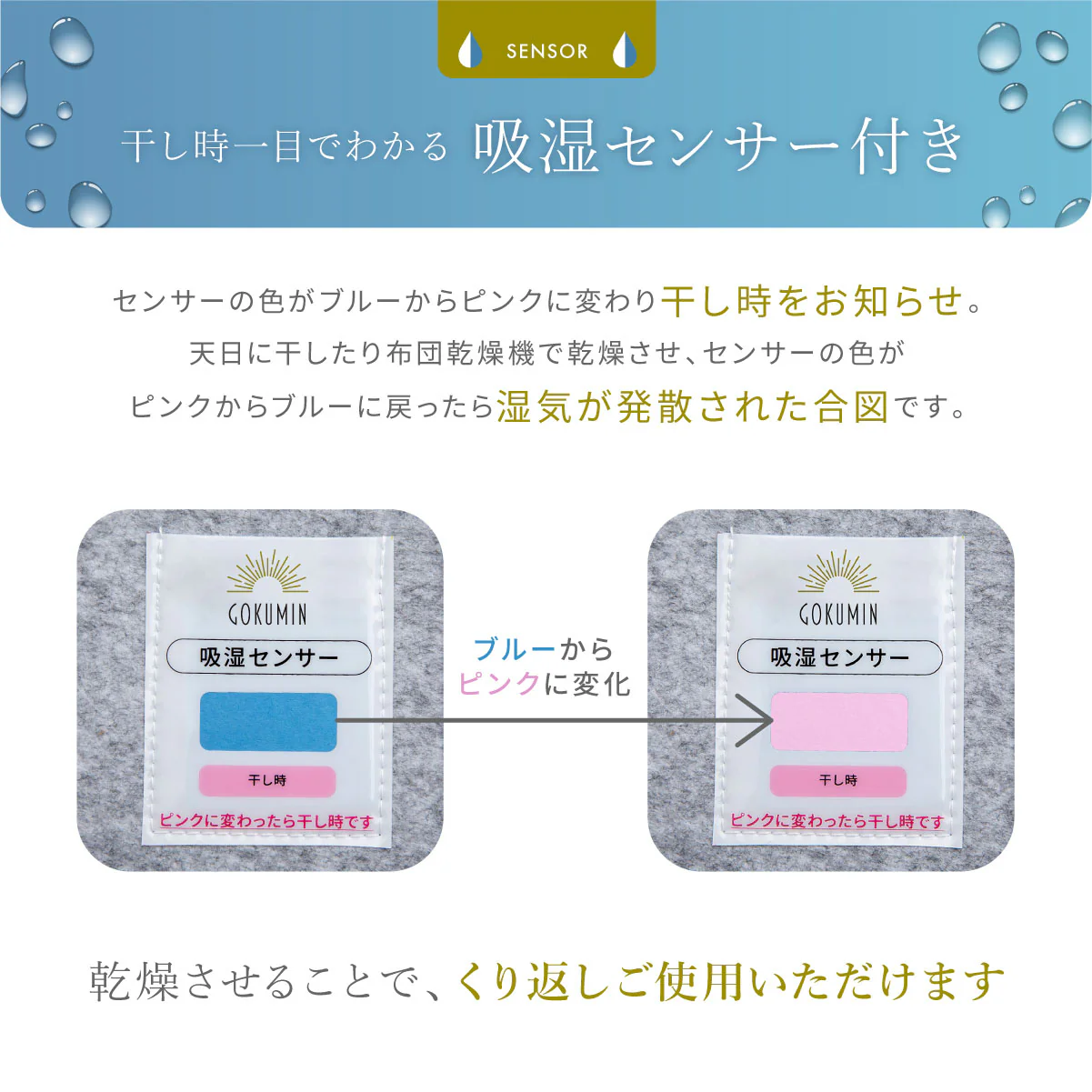 【敷くだけ簡単 湿気対策】プレミアム除湿シート - Image 11