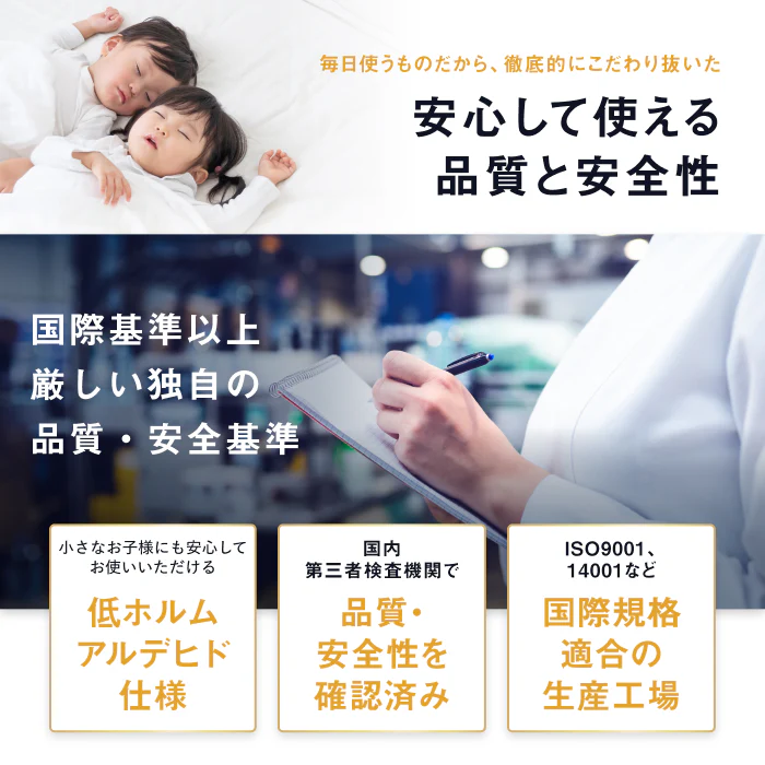 【肩・腰に特殊立体3層構造】3レイヤーゾーニングマットレス(３層×腰部強化) - Image 18