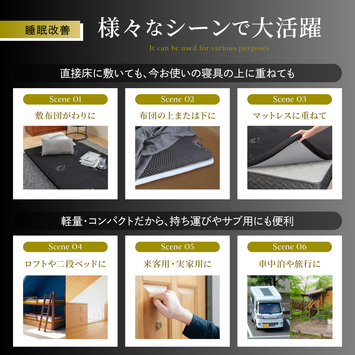 【厚さ5cm180Nやや硬め トリプル抗菌加工】高反発マットレス For Men - Image 17