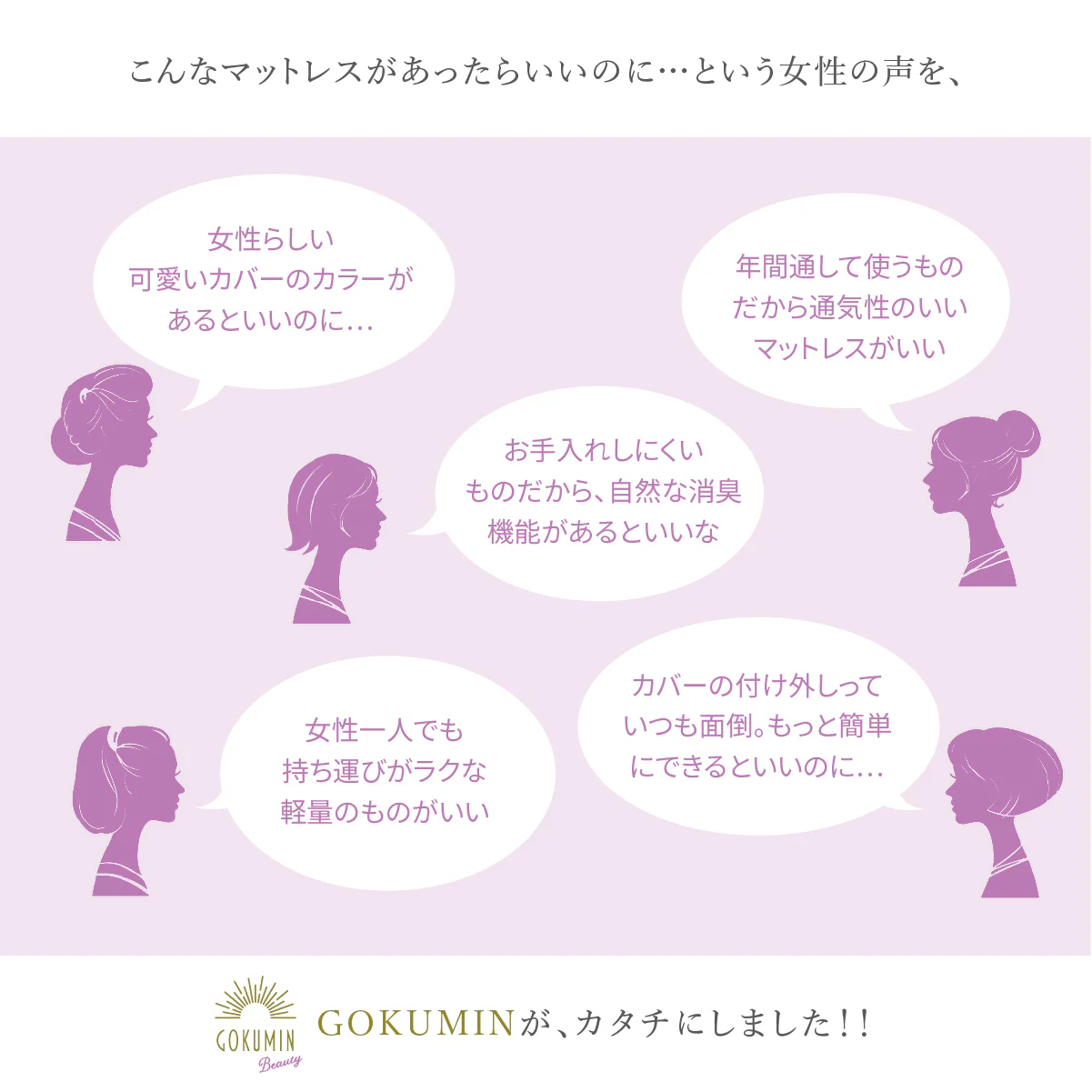 【穴あけ加工で通気性UP厚さ4cm】高反発マットレス For Women - Image 3