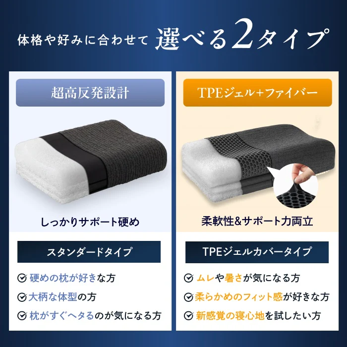 【丸洗い可能＆高通気性でオーダーメイド級寝心地～】AMUファイバーピロー / AMUファイバーピロージェルカバー - Image 3