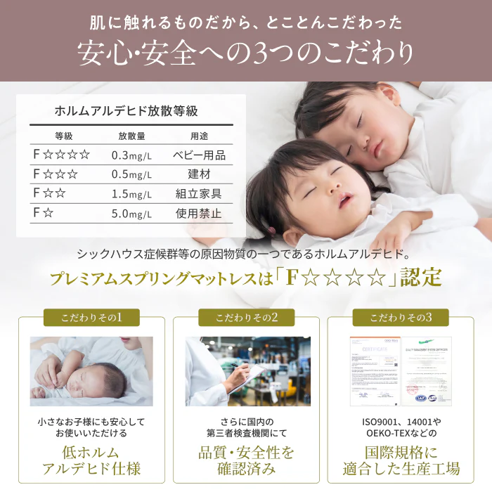 【定番組み合わせ】プレミアムスプリングマットレス・プレミアム低反発枕 - Image 14