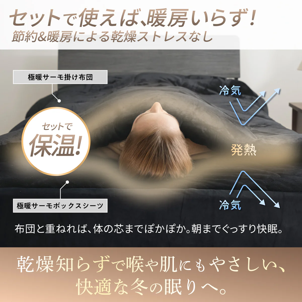 【究極あったか 敷く毛布】極暖サーモボックスシーツ - Image 16