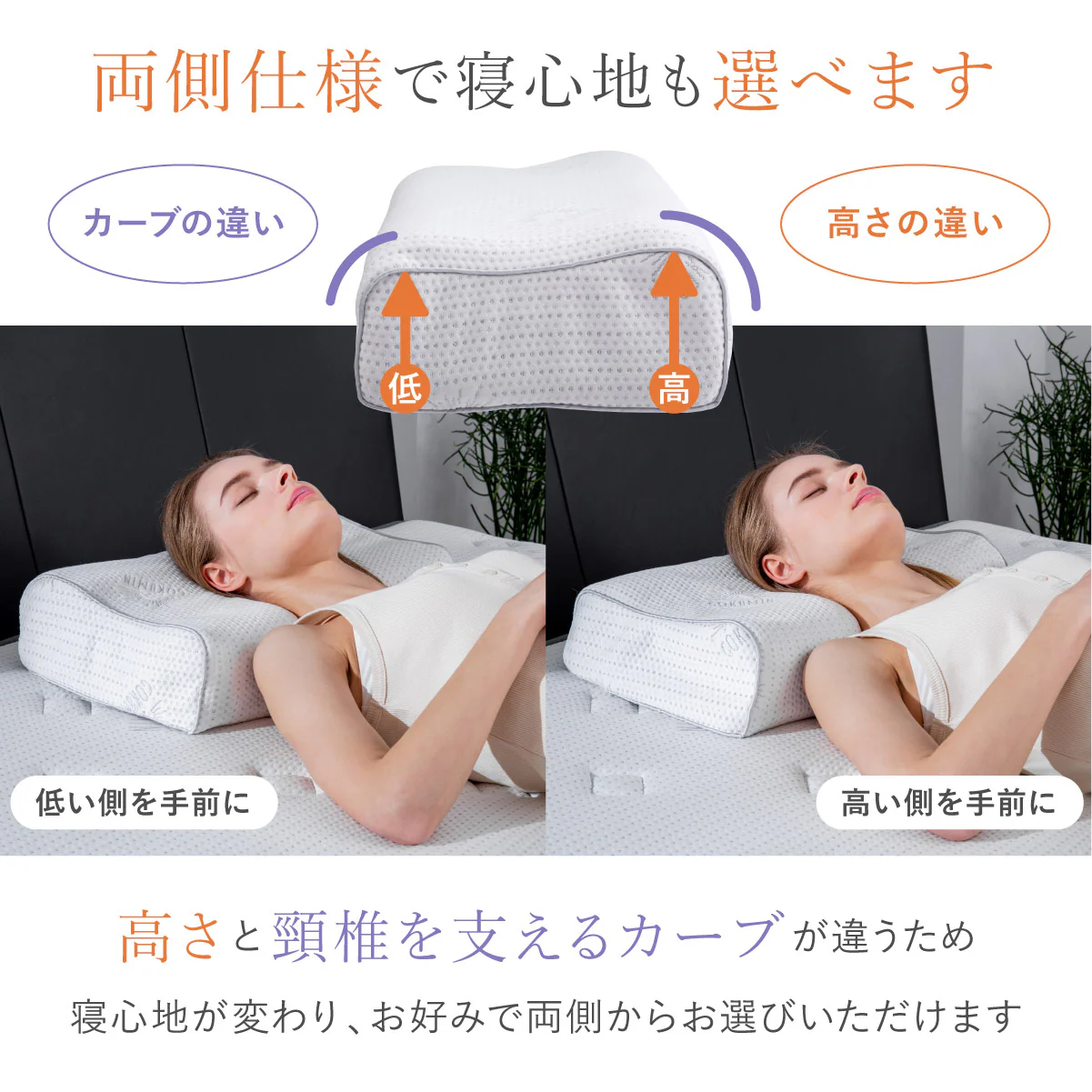 【新感覚ジェル素材！オーダーメード級の高さ調整 】無重力ジェルピロー - Image 12