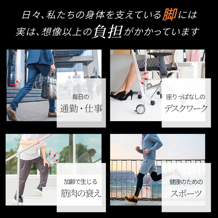 【整体師監修 むくみのお悩みに 新感覚無重力】フットピロー - Image 3