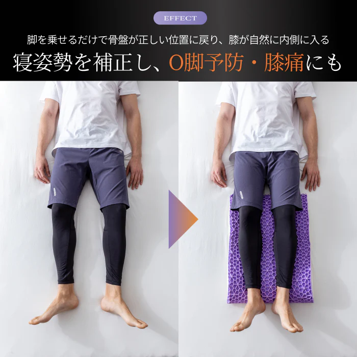 【整体師監修 むくみのお悩みに 新感覚無重力】フットピロー - Image 8