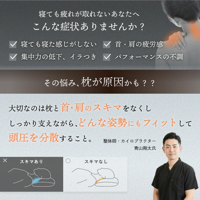 【寝るたび整う、首・肩】メディゼロピロー - Image 3