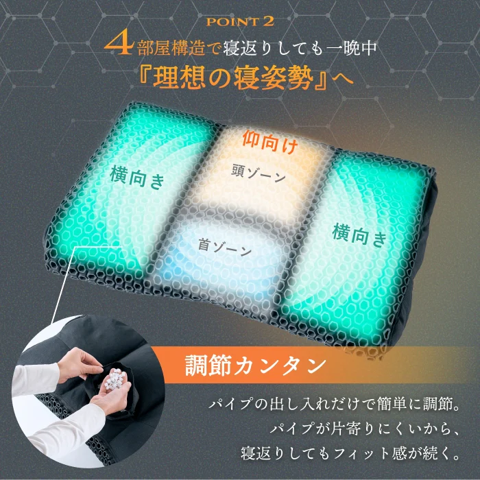 【寝るたび整う、首・肩】メディゼロピロー - Image 8