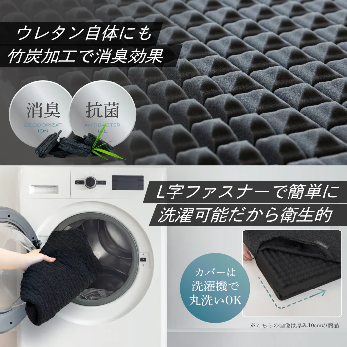 【自宅以外でも上質な睡眠を】AirZERO 3Dセル マットレスポータブルタイプ - Image 16