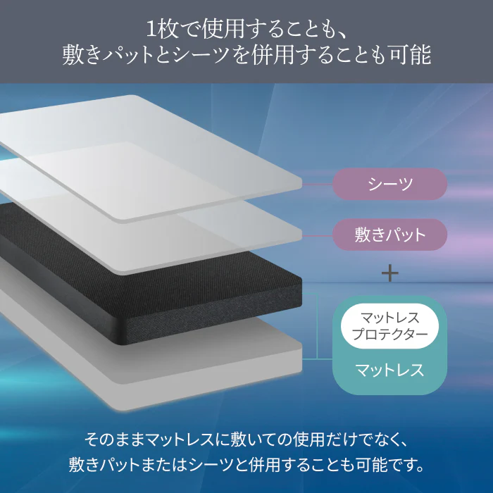 【蒸れない!透湿性を兼ねたシーツ】オールシーズン防水マットレスプロテクター - Image 19