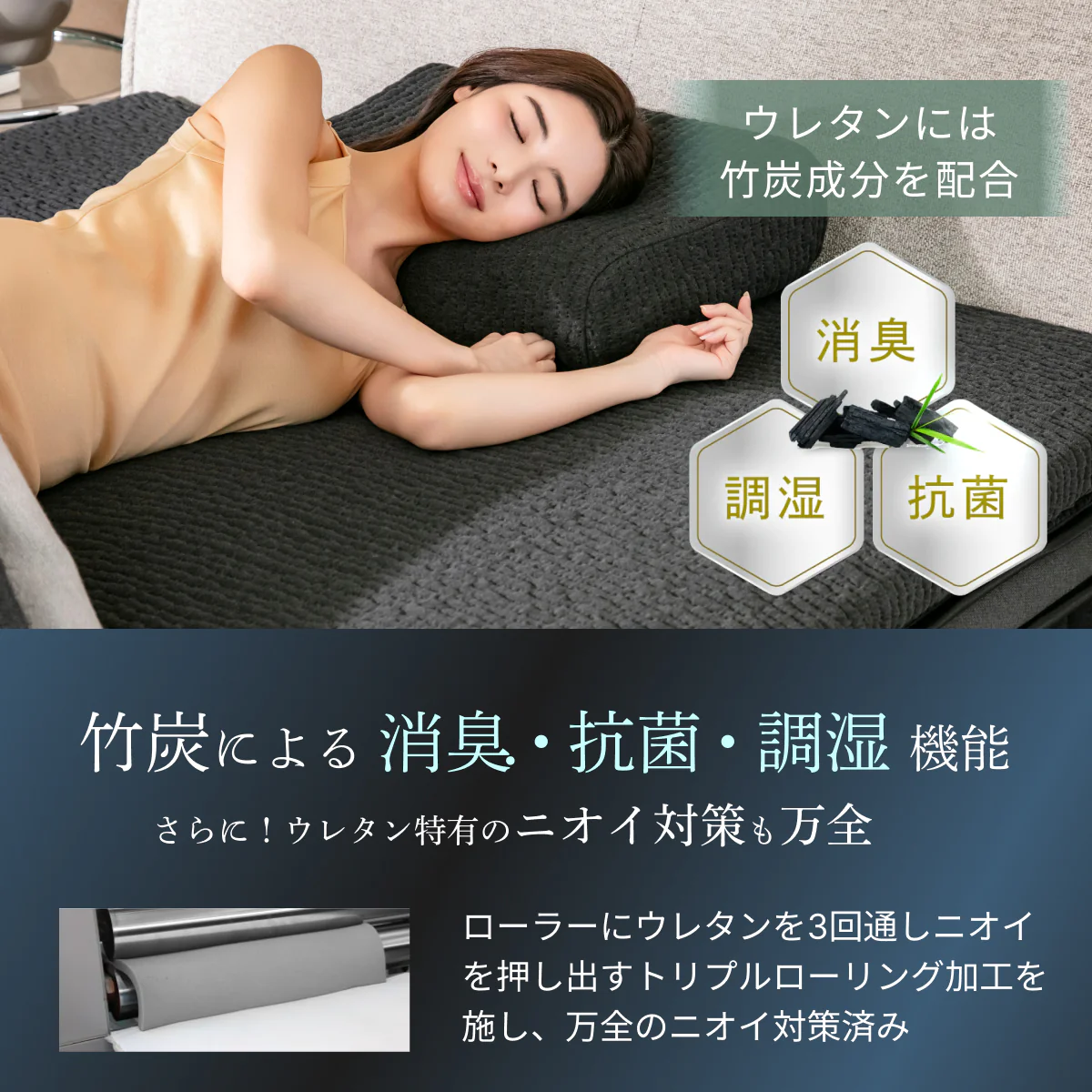 【柔らかさ×身体の負担軽減を実現 穴あき加工で高通気】G-Purフィット低反発マットレス - Image 21